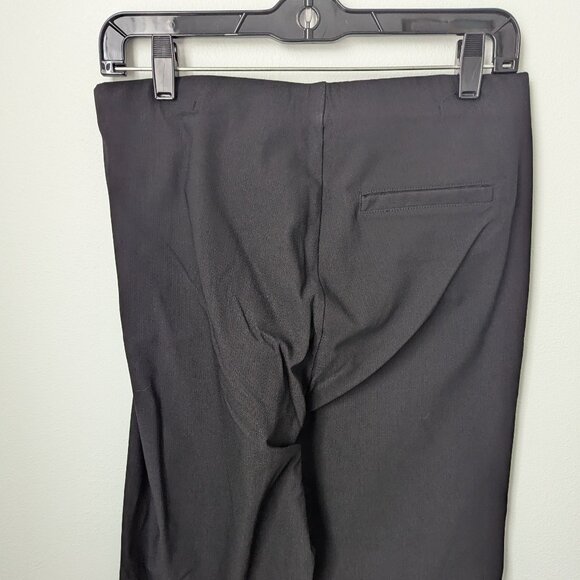 Franne Golde Women's Black Straight Leg Pull On Trousers, Large - Picture 4 of 5